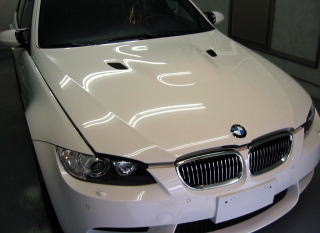 BMW M3のボディ磨きとボディコーティング