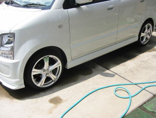 2011/06/09完成=スズキワゴンＲの洗車フォロー